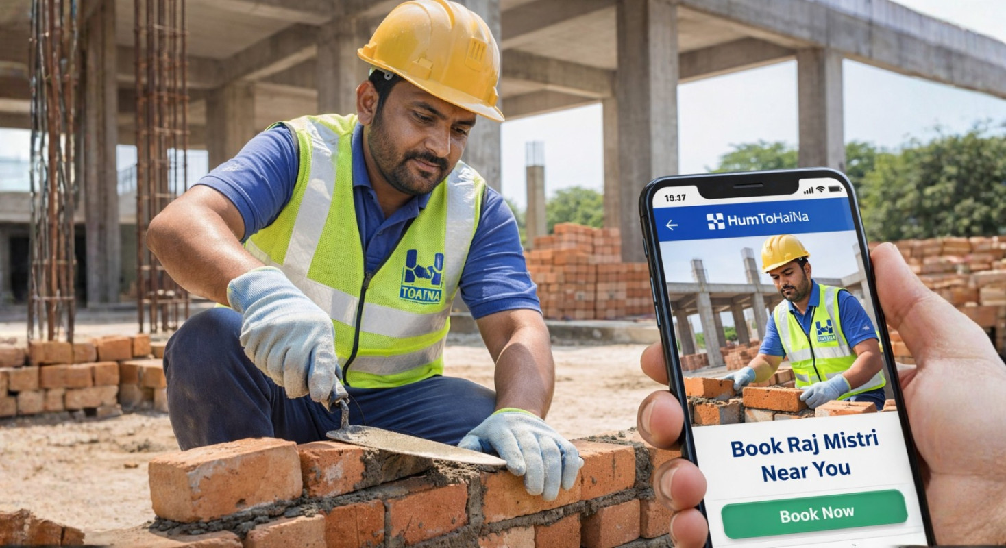 Need Raj Mistri Near You in Bihar? Book Online Instantly | HumToHaiNa